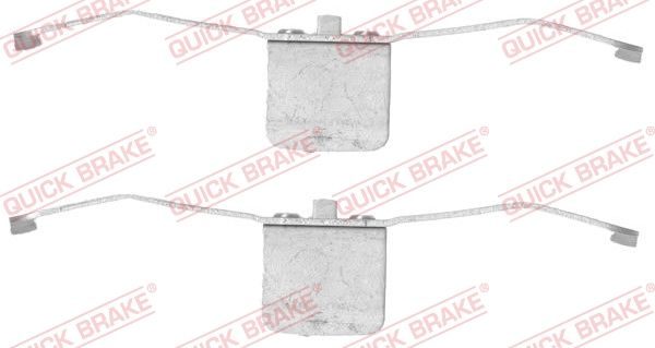 Приладдя / деталі гальмівних колодок QUICK BRAKE 1091639 - zapix
