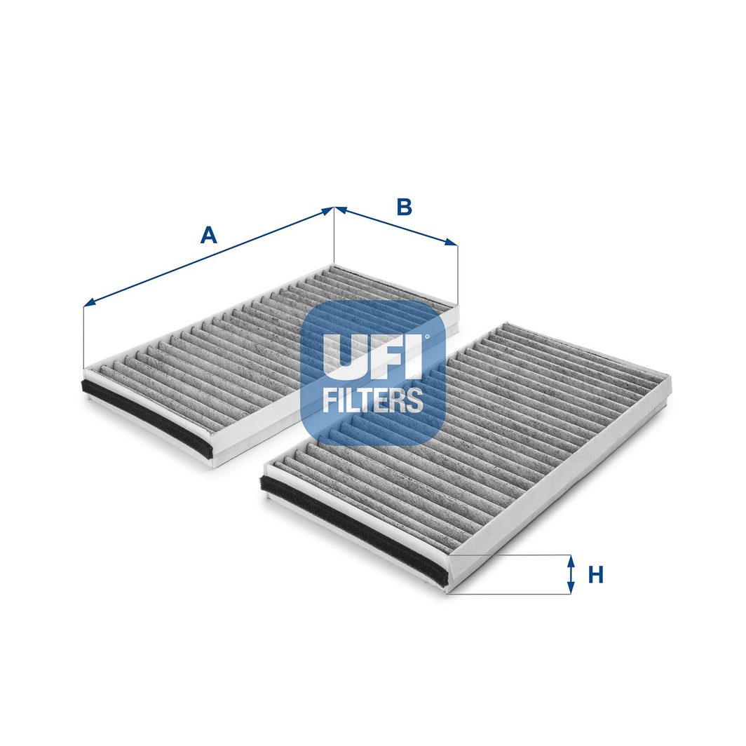 Фільтр салону UFI 5412700 - zapix
