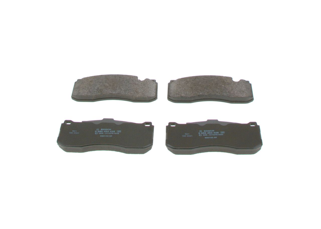 Гальмівні колодки дискові BOSCH 0986494428 - zapix