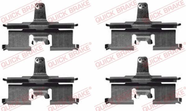 Приладдя / деталі гальмівних колодок QUICK BRAKE 1091692 - zapix