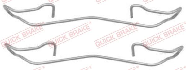 Приладдя / деталі гальмівних колодок QUICK BRAKE 1091187 - zapix