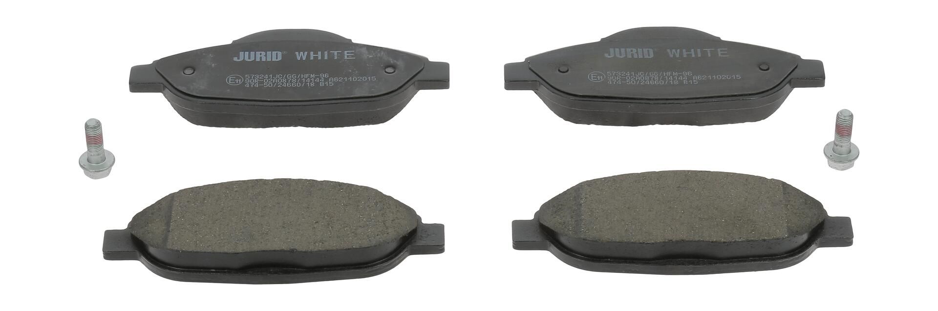 Гальмівні колодки дискові JURID 573241JC - zapix