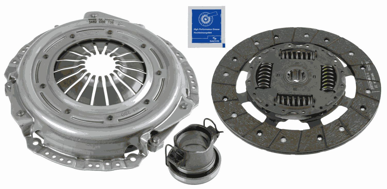 Комплект зчеплення SACHS 3000950065 - zapix