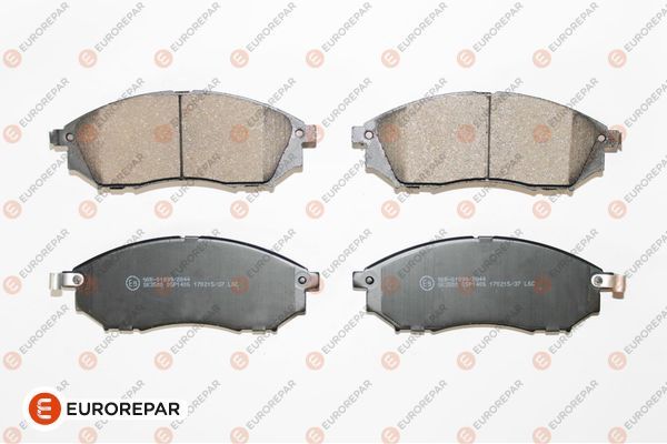 Тормозные колодки дисковые EUROREPAR 1623055380