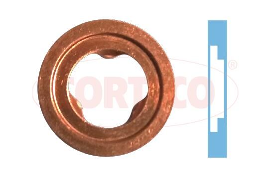Прокладка форсунки паливної CORTECO 49430779 - zapix
