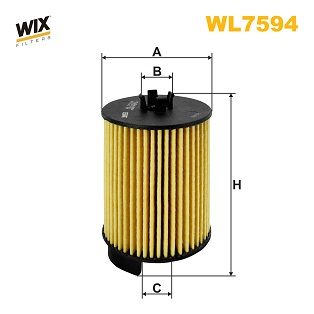 Масляный фильтр WIX FILTERS WL7594