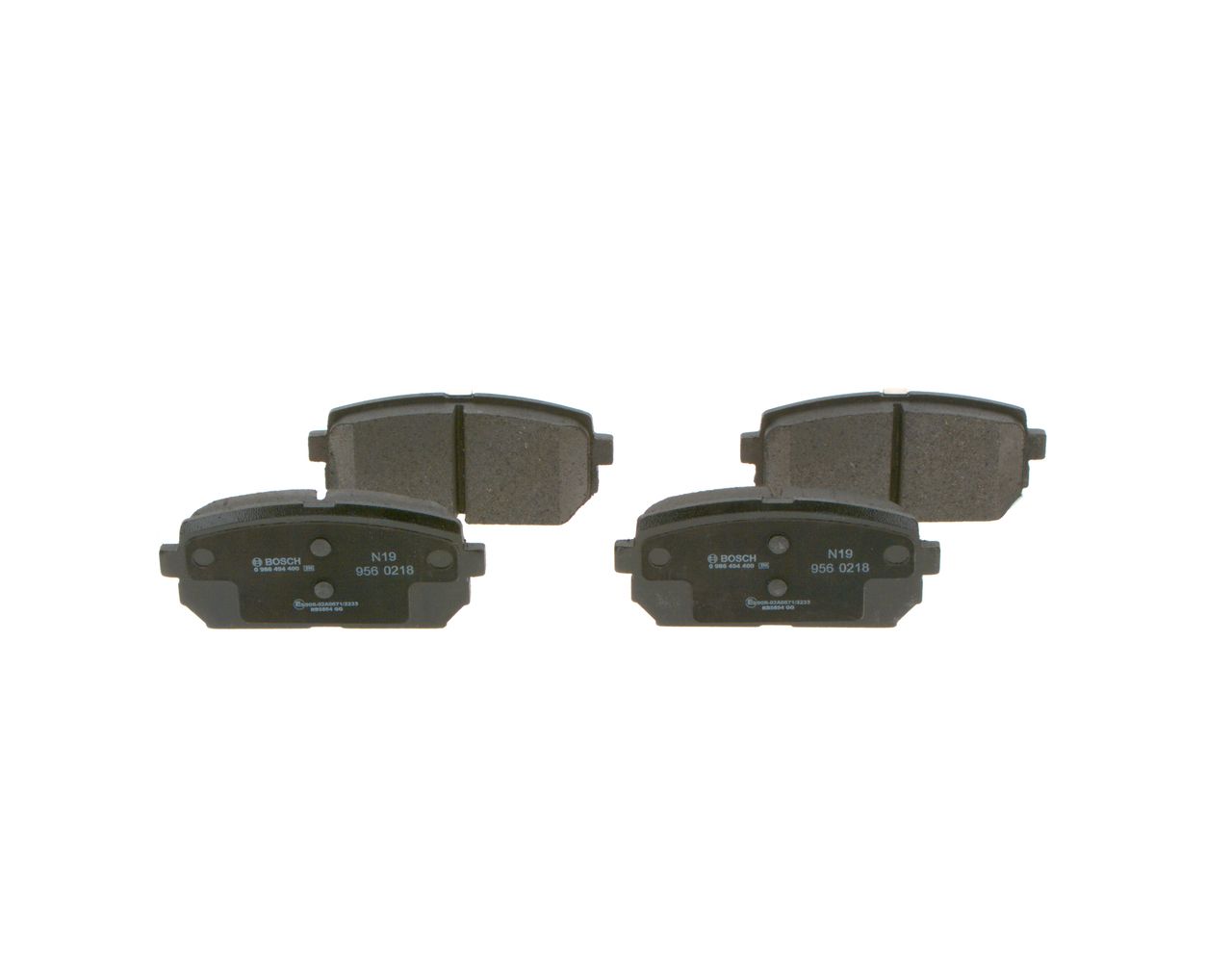 Гальмівні колодки дискові BOSCH 0986494400 - zapix