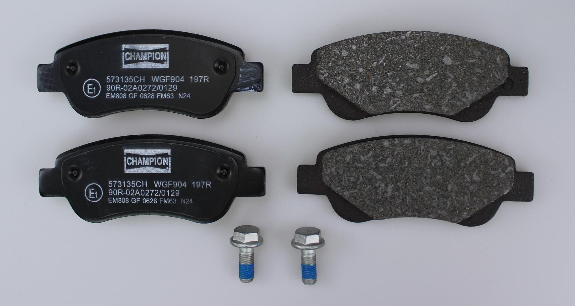 Гальмівні колодки дискові CHAMPION 573135CH