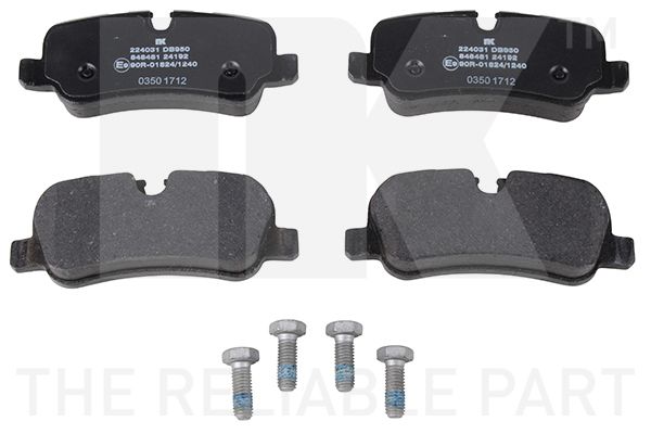 Гальмівні колодки дискові NK 224031 - zapix