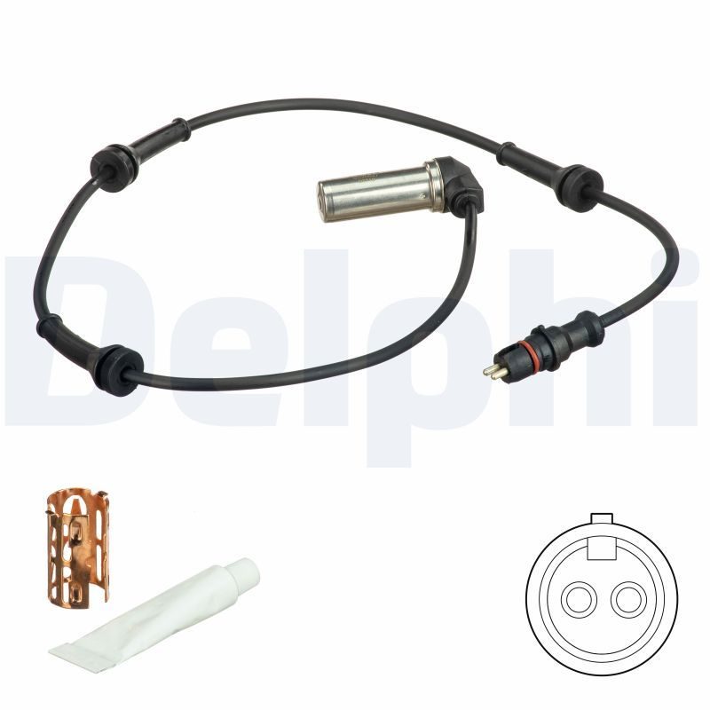 Датчик ABS DELPHI SS20627 - zapix