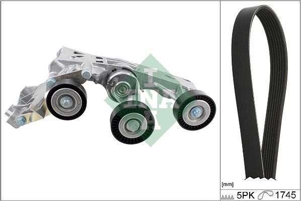 Комплект поліклинових ременів SCHAEFFLER INA 529014810 - zapix