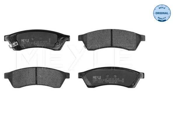 Гальмівні колодки дискові MEYLE 0252474414W - zapix