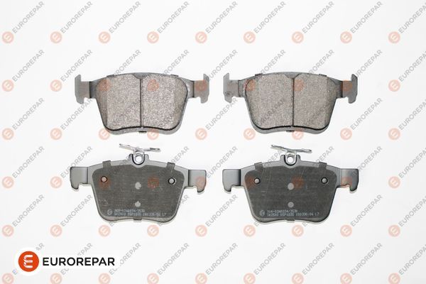 Тормозные колодки дисковые EUROREPAR 1639369480