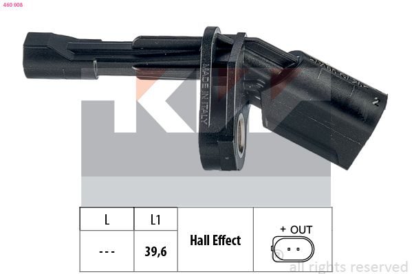 Датчик ABS KW 460008 - zapix