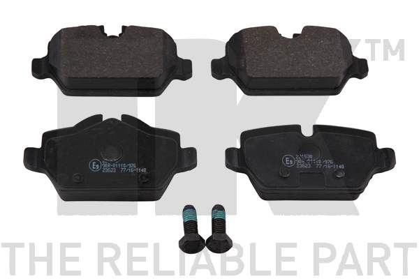 Гальмівні колодки дискові NK 221530 - zapix