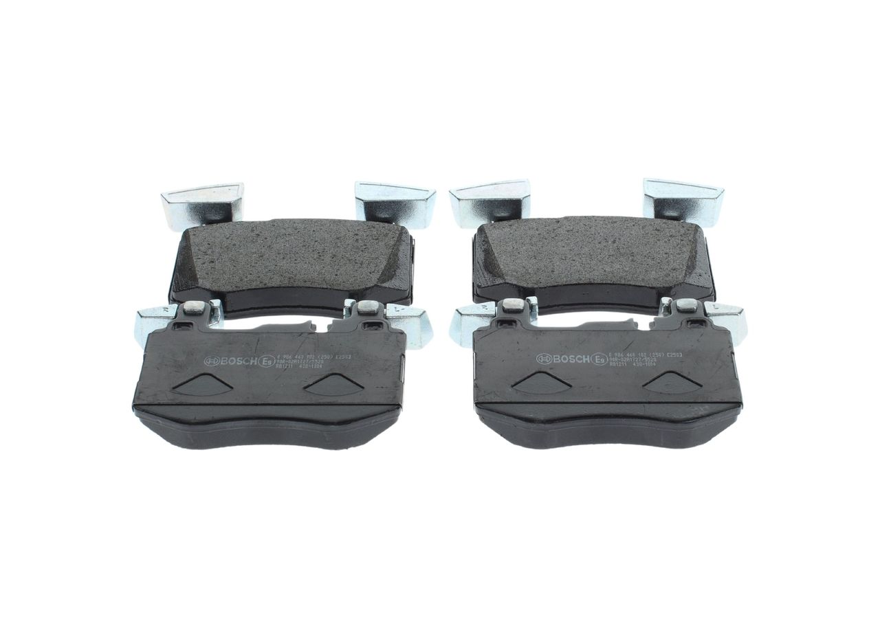 Гальмівні колодки дискові BOSCH 0986460102 - zapix