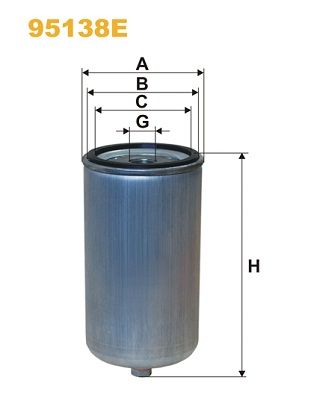 Паливний фільтр WIX FILTERS 95138E - zapix