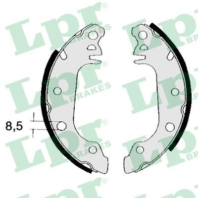 Гальмівні колодки ручника (барабанні) LPR 04710 - zapix