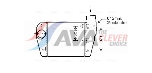Інтеркулер AVA QUALITY COOLING AIA4350 - zapix