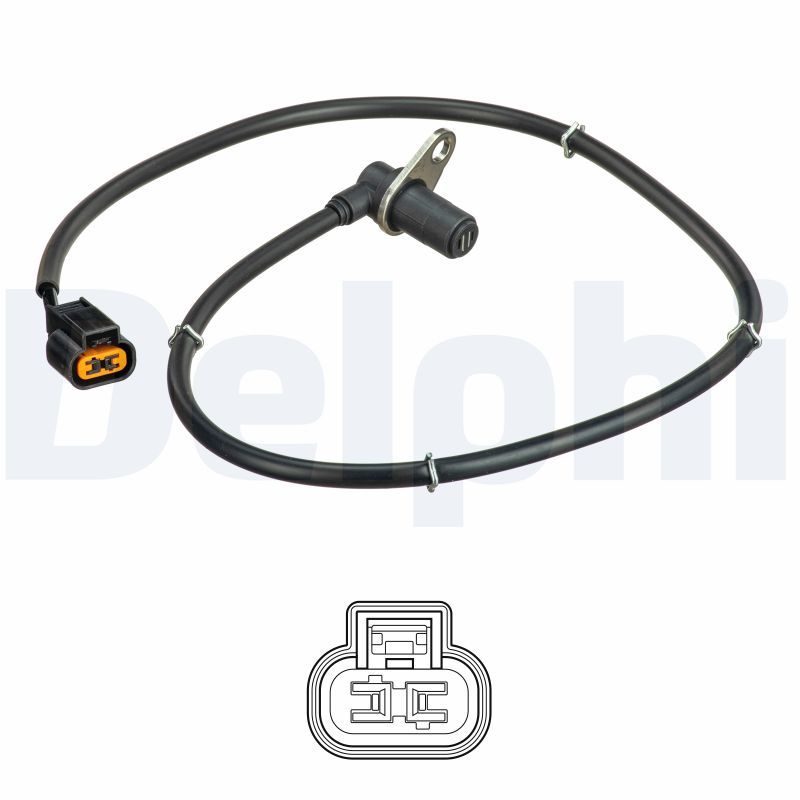 Датчик ABS DELPHI SS20618 - zapix