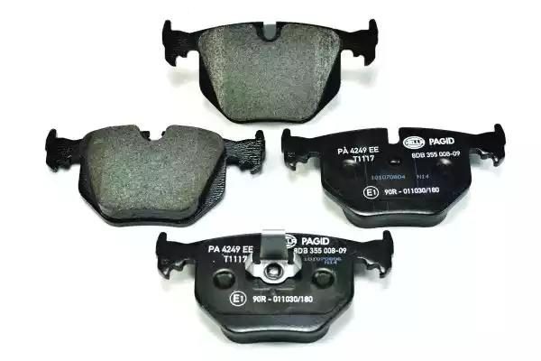 Гальмівні колодки дискові HELLA PAGID 8DB355008091 - zapix