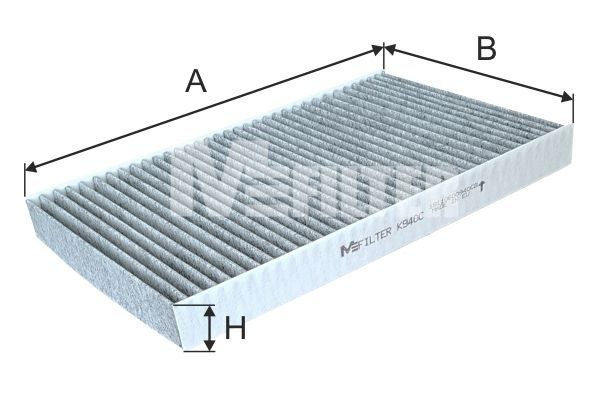 Фільтр салону MFILTER K940C - zapix