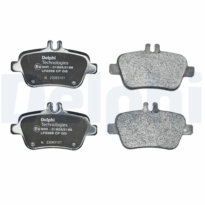 Гальмівні колодки дискові DELPHI LP2289 - zapix