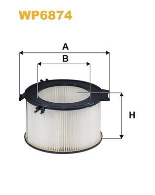 Фільтр салону WIX FILTERS WP6874