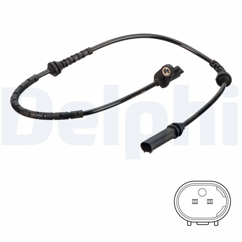 Датчик ABS DELPHI SS20792 - zapix