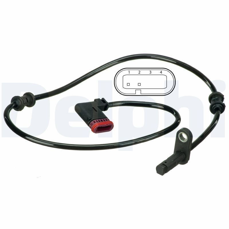 Датчик ABS DELPHI SS20502 - zapix