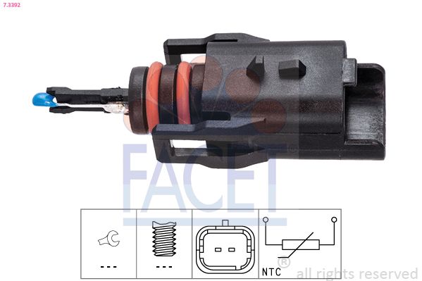 Датчик температури палива FACET 73392 - zapix