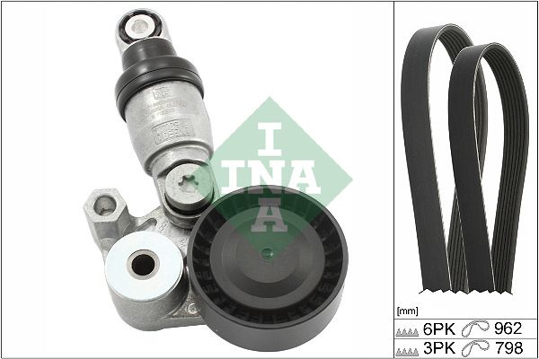 Комплект поліклинових ременів SCHAEFFLER INA 529043110 - zapix