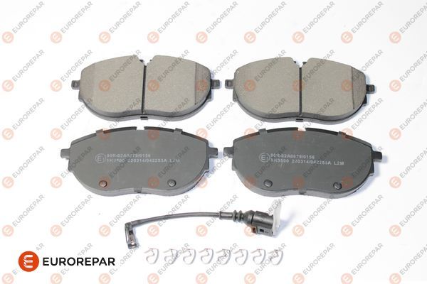Гальмівні колодки дискові EUROREPAR 1697648780 - zapix