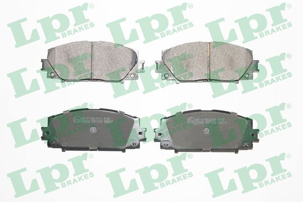 Тормозные колодки дисковые LPR 05P1529
