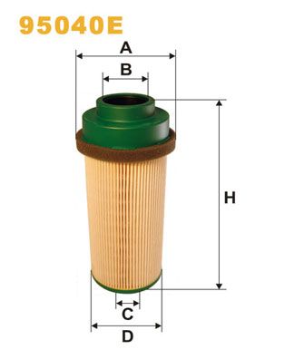 Топливный фильтр WIX FILTERS 95040E