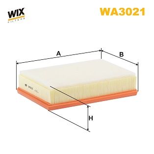 Воздушный фильтр WIX FILTERS WA3021