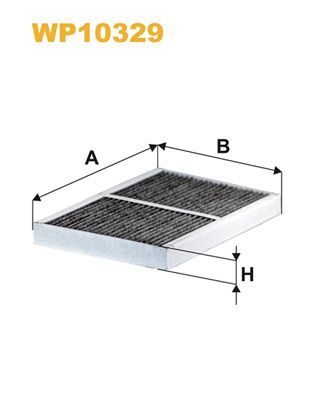 Фільтр салону WIX FILTERS WP10329 - zapix