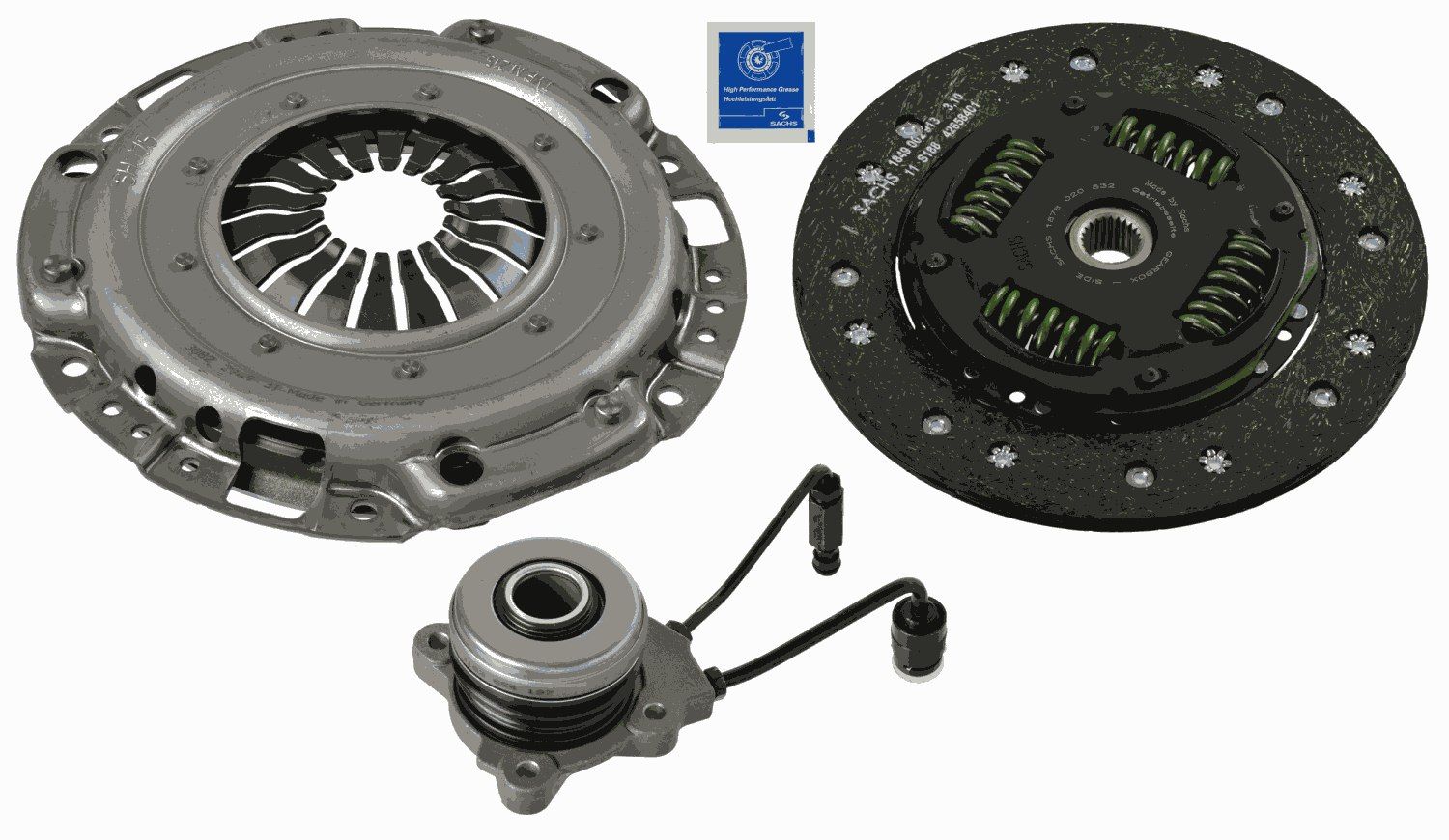 Комплект зчеплення SACHS 3000990050 - zapix