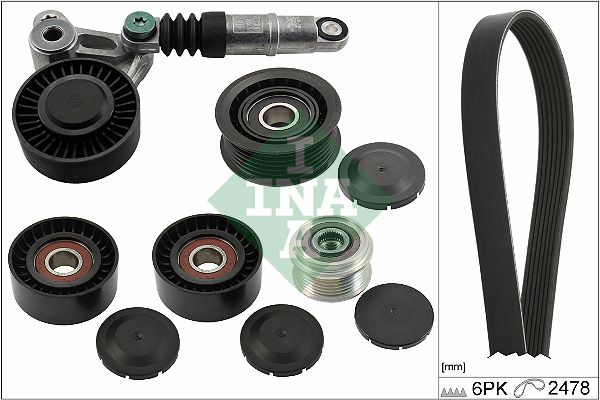 Комплект поліклинових ременів SCHAEFFLER INA 529052020 - zapix