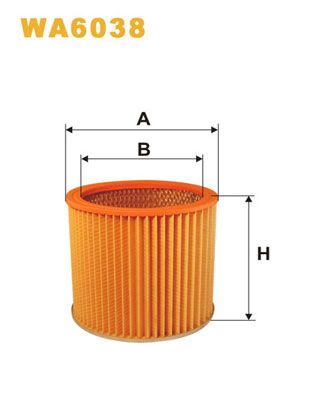 Повітряний фільтр WIX FILTERS WA6038