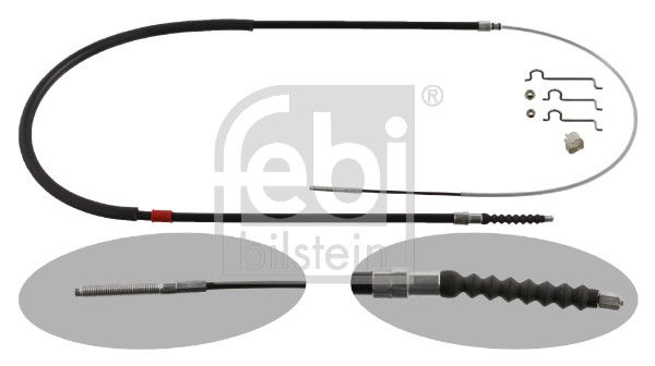 Трос ручного гальма FEBI BILSTEIN 36673 - zapix