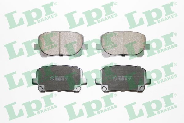 Гальмівні колодки дискові LPR 05P904