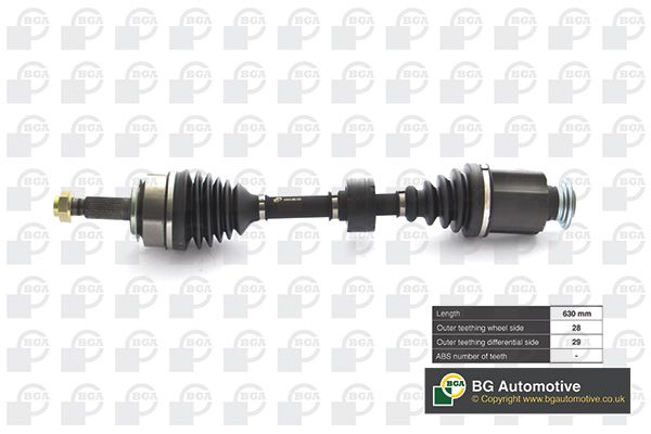 Піввісь BGA DS2519R - zapix