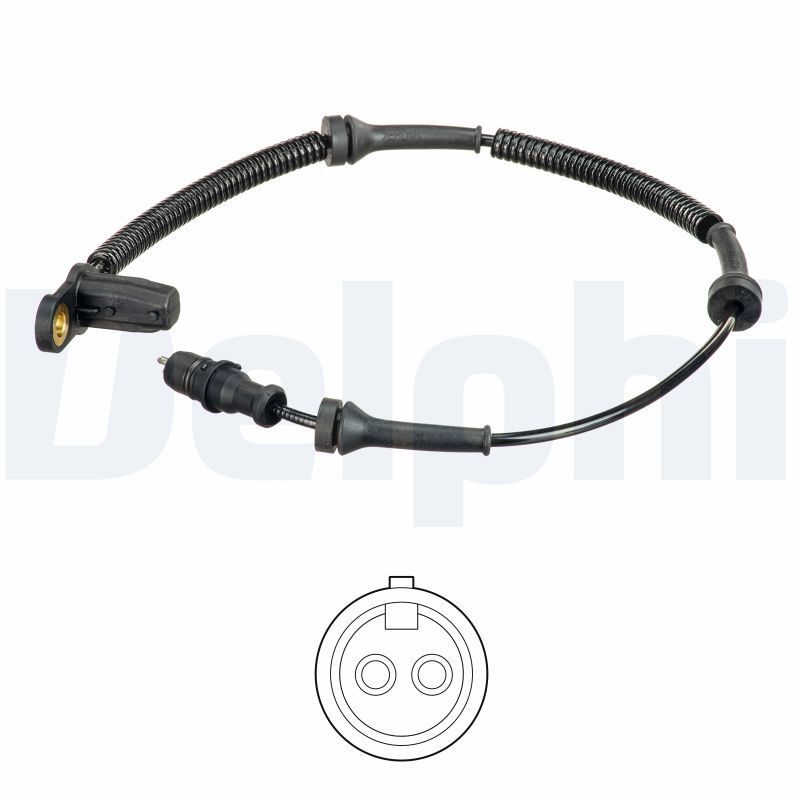 Датчик ABS DELPHI SS20574 - zapix