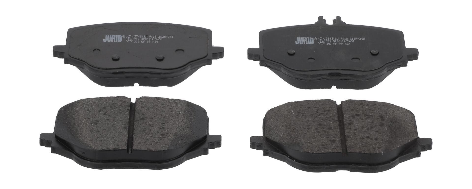 Гальмівні колодки дискові JURID 574218J - zapix