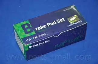 Гальмівні колодки дискові PARTS-MALL PKB036 - zapix