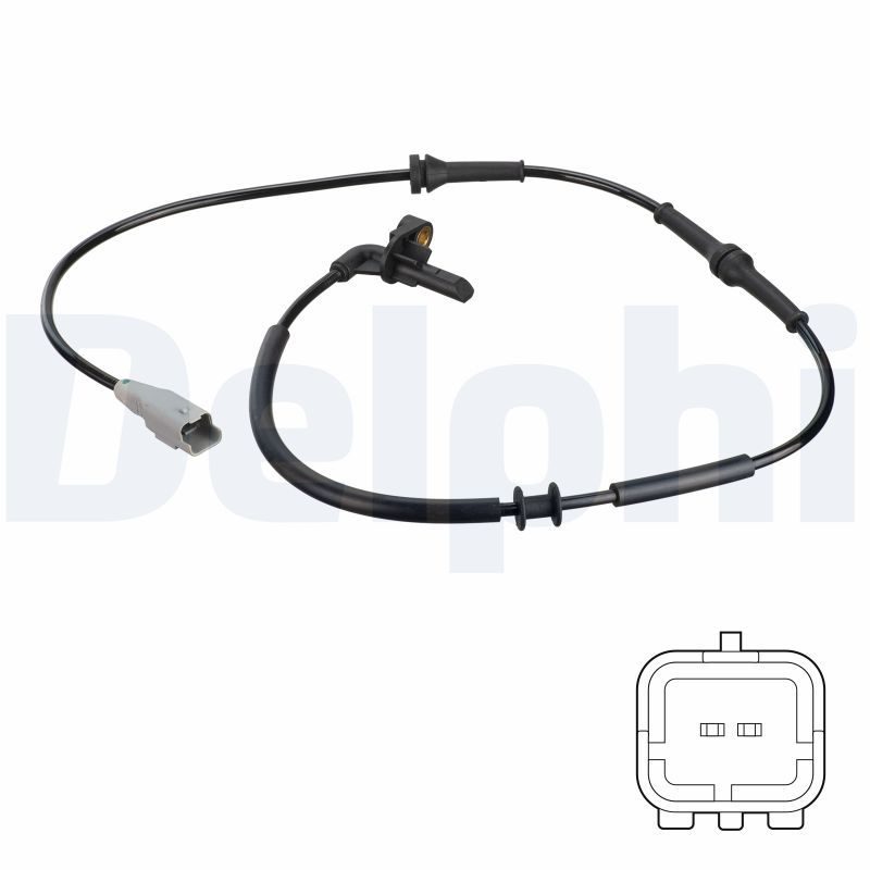 Датчик ABS DELPHI SS20761 - zapix