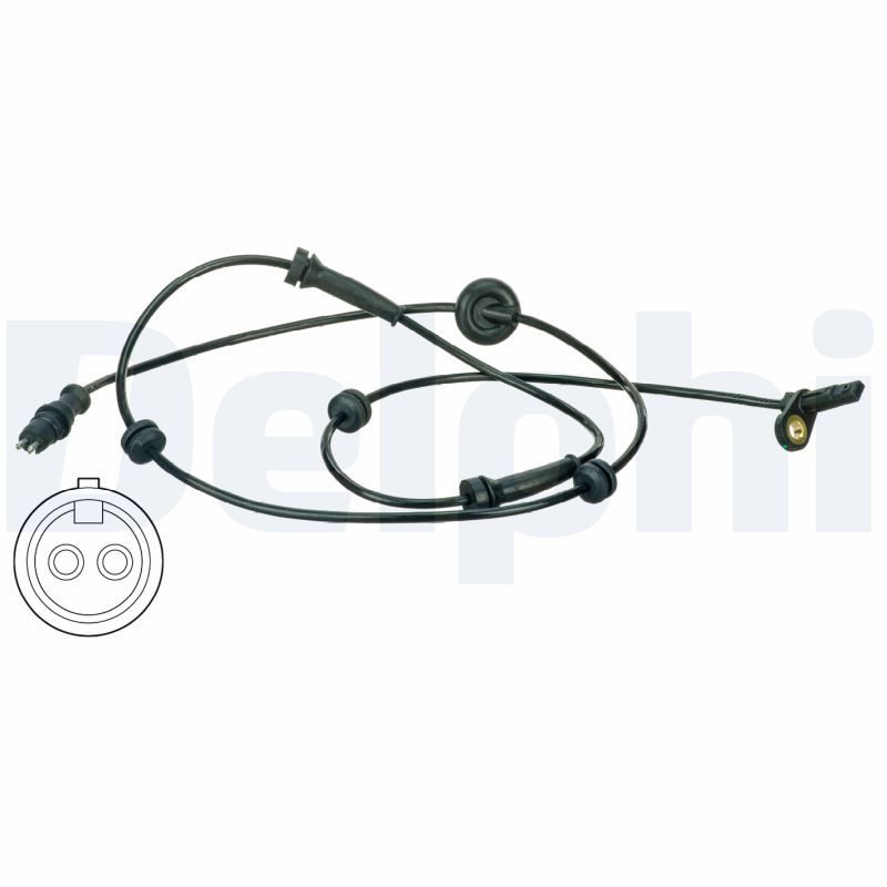 Датчик ABS DELPHI SS20482 - zapix