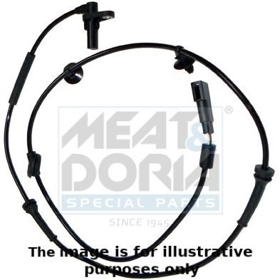 Датчик ABS MEAT & DORIA 90219E - zapix