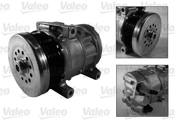 Компресор кондиціонера VALEO 813197 - zapix